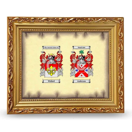 Anniversary Framed - Gold