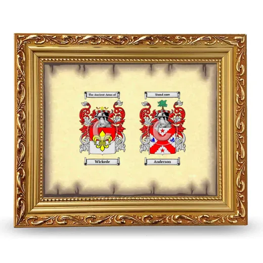 Anniversary Framed - Gold