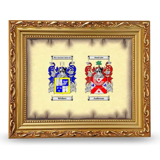 Anniversary Framed - Gold