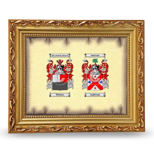 Anniversary Framed - Gold