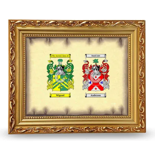 Anniversary Framed - Gold