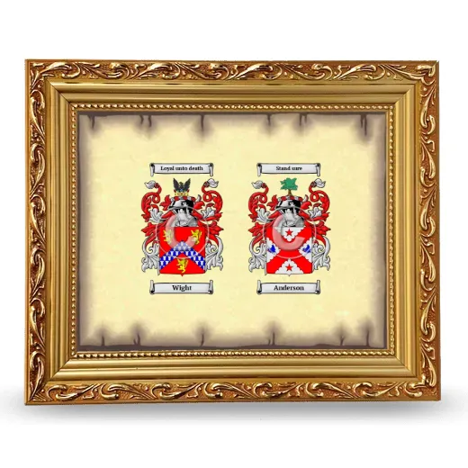 Anniversary Framed - Gold