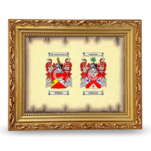 Anniversary Framed - Gold