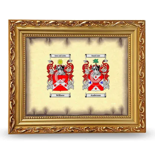 Anniversary Framed - Gold