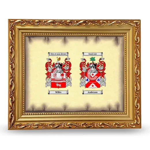 Anniversary Framed - Gold