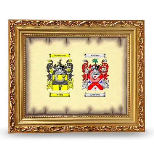 Anniversary Framed - Gold