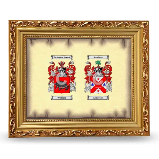 Anniversary Framed - Gold