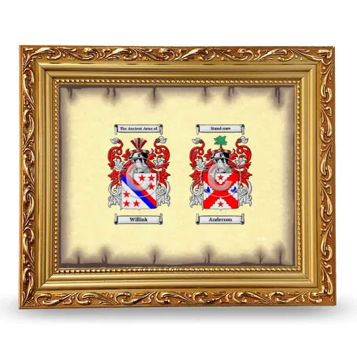 Anniversary Framed - Gold