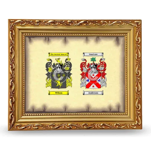 Anniversary Framed - Gold