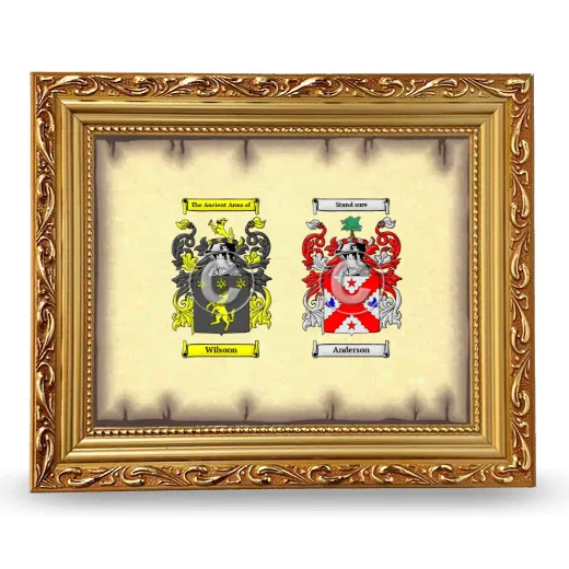 Anniversary Framed - Gold