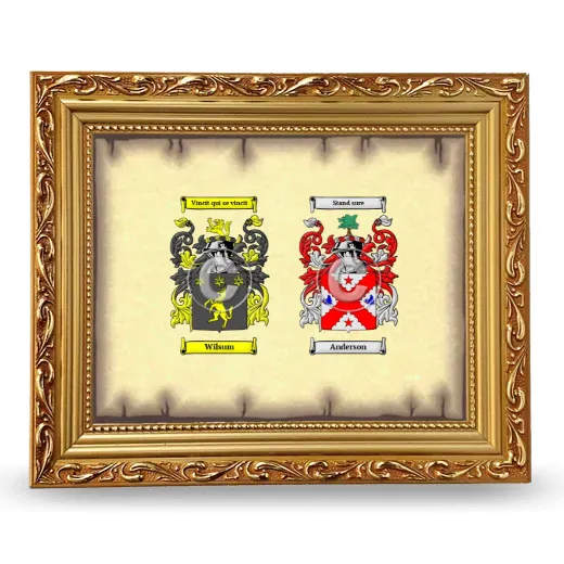 Anniversary Framed - Gold