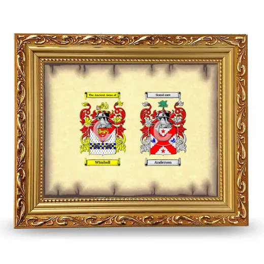 Anniversary Framed - Gold