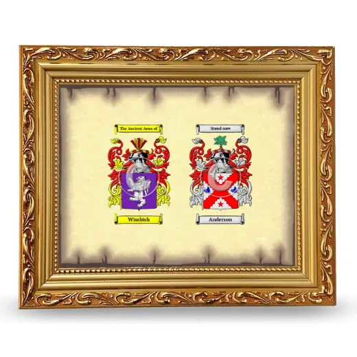 Anniversary Framed - Gold