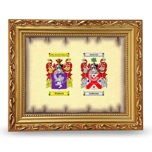 Anniversary Framed - Gold