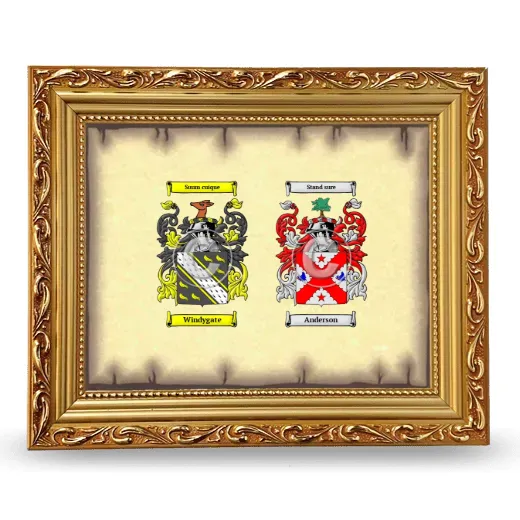 Anniversary Framed - Gold