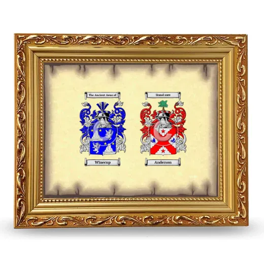 Anniversary Framed - Gold