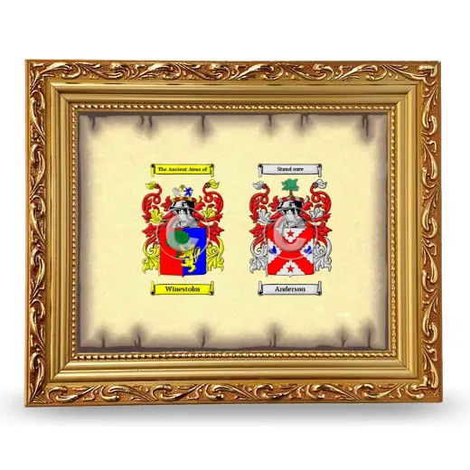 Anniversary Framed - Gold