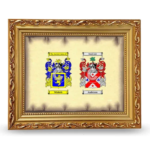 Anniversary Framed - Gold