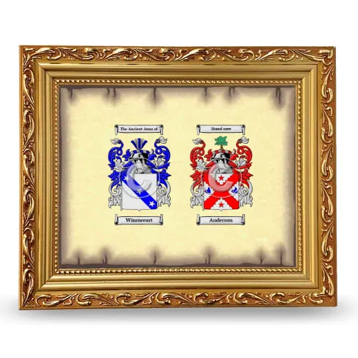 Anniversary Framed - Gold