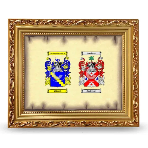 Anniversary Framed - Gold