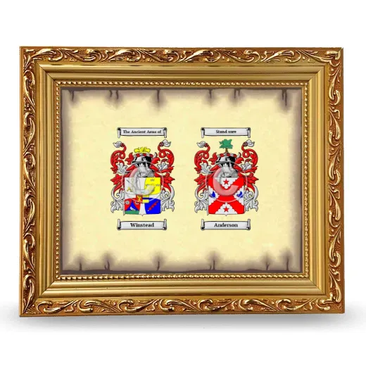 Anniversary Framed - Gold