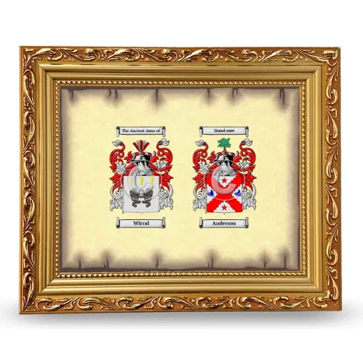 Anniversary Framed - Gold