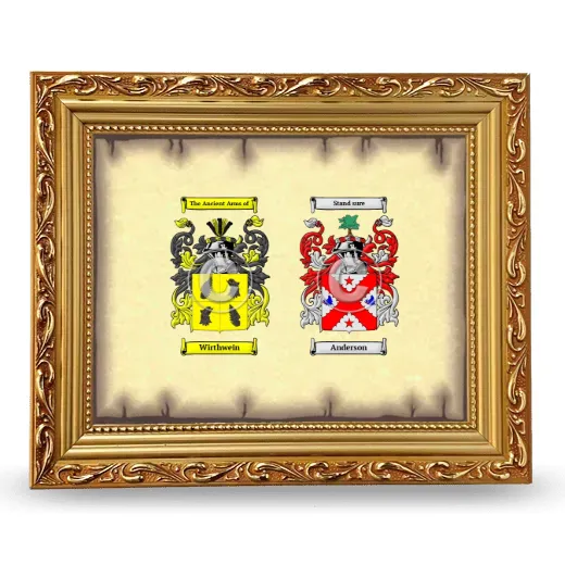 Anniversary Framed - Gold