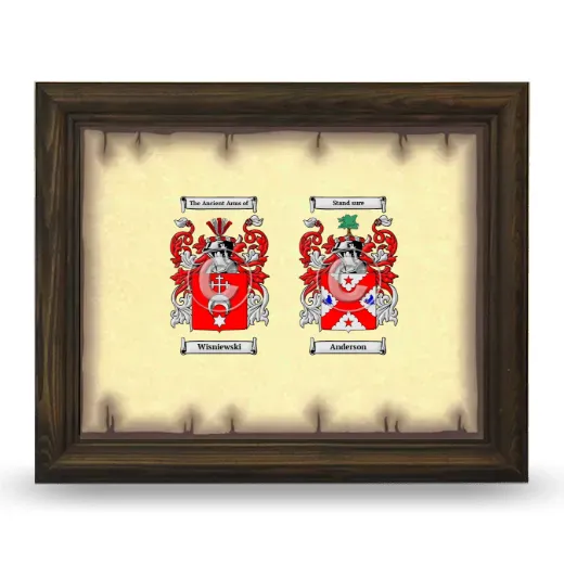 Anniversary Framed - Brown