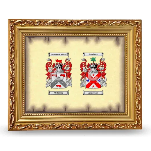 Anniversary Framed - Gold