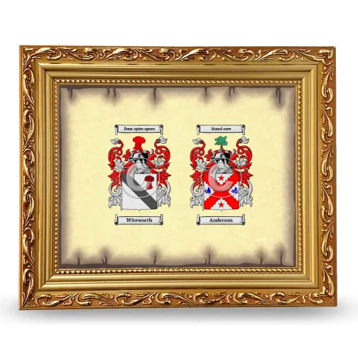 Anniversary Framed - Gold