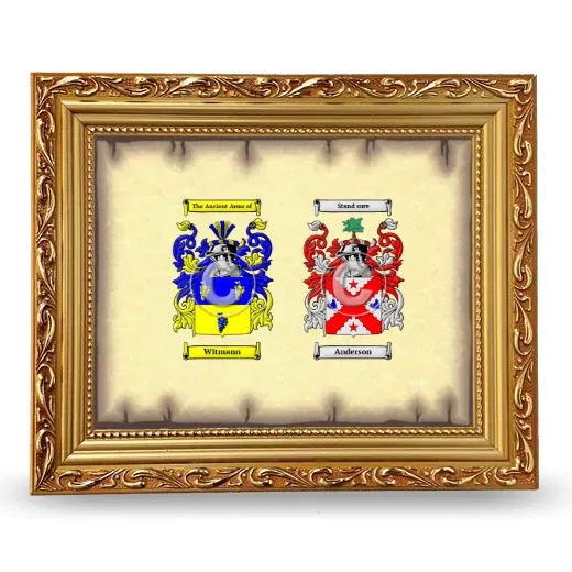 Anniversary Framed - Gold