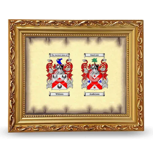 Anniversary Framed - Gold