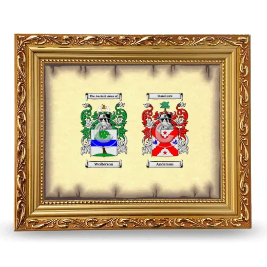 Anniversary Framed - Gold