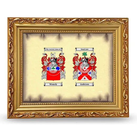 Anniversary Framed - Gold