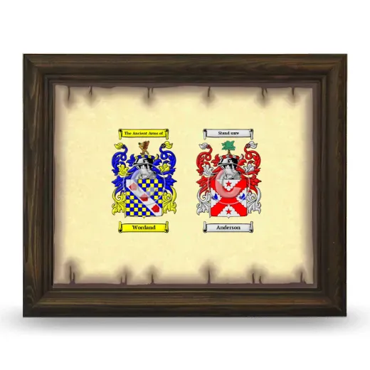 Anniversary Framed - Brown