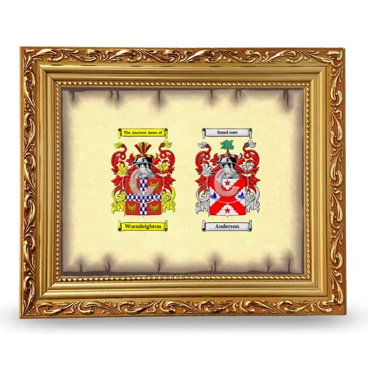 Anniversary Framed - Gold