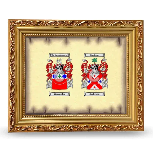 Anniversary Framed - Gold