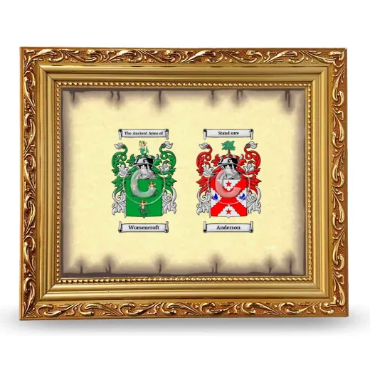 Anniversary Framed - Gold