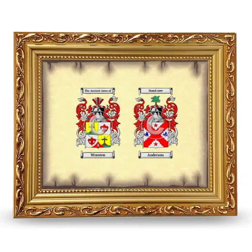 Anniversary Framed - Gold