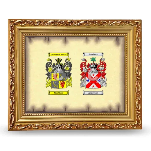 Anniversary Framed - Gold