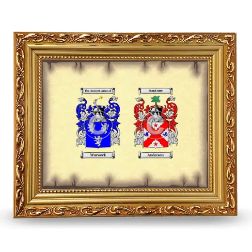 Anniversary Framed - Gold