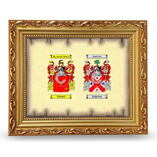 Anniversary Framed - Gold