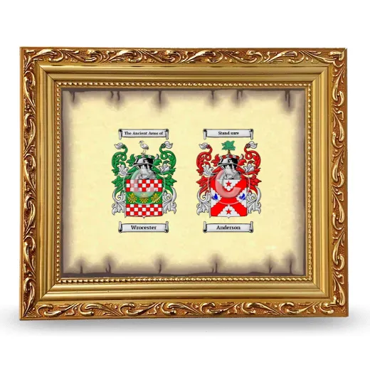 Anniversary Framed - Gold