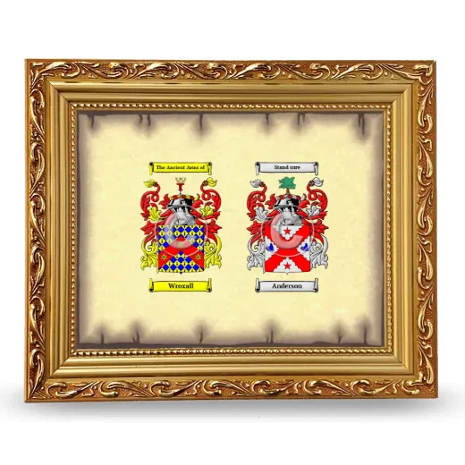 Anniversary Framed - Gold