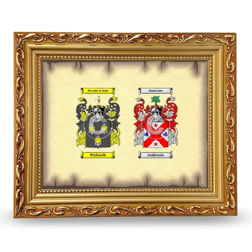 Anniversary Framed - Gold