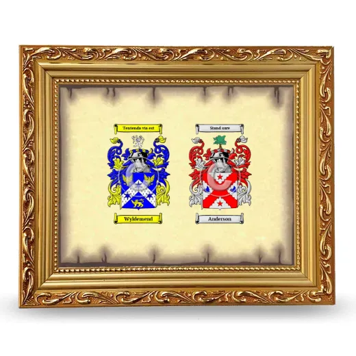 Anniversary Framed - Gold