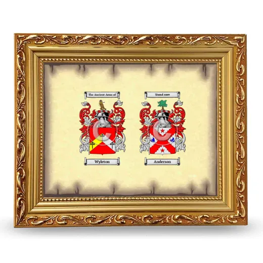 Anniversary Framed - Gold