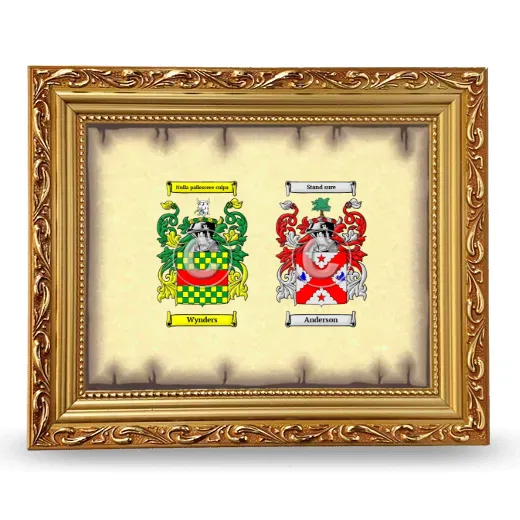 Anniversary Framed - Gold