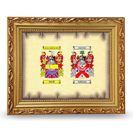 Anniversary Framed - Gold