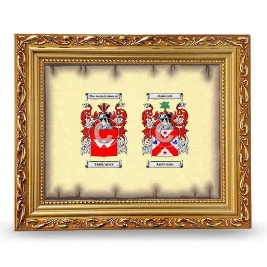 Anniversary Framed - Gold